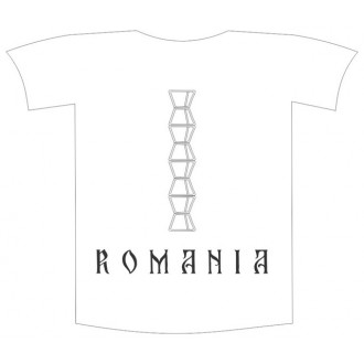 Tricou imprimat "Coloana infinitului"