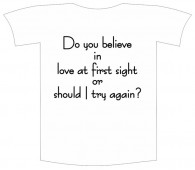 Tricou imprimat "Do you believe"