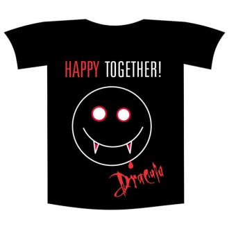 Tricou imprimat "Happy together"