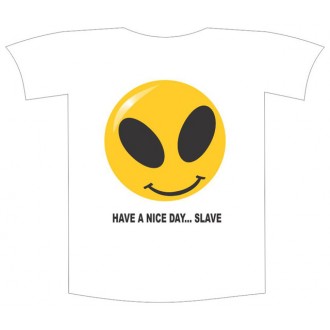 Tricou imprimat "Have a nice day"