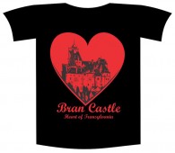 Tricou imprimat "I love Bran"