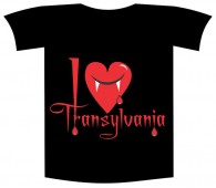 Tricou imprimat "I love Transylvania"