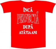 Tricou imprimat "Inca perfecta"