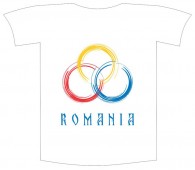 Tricou imprimat "Romania"