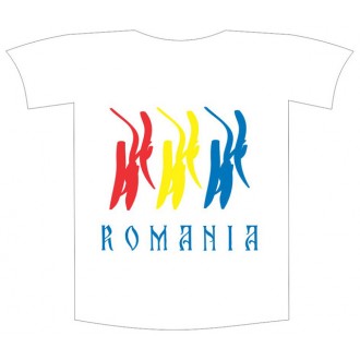 Tricou imprimat "Romania"