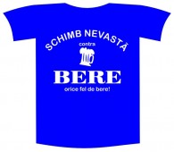 Tricou imprimat "Schimb nevasta"