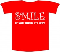 Tricou imprimat "Smile"