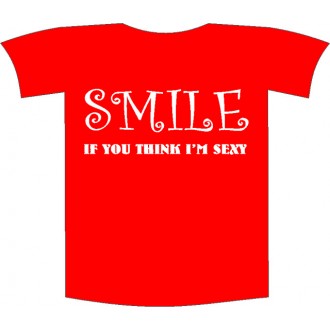 Tricou imprimat "Smile"