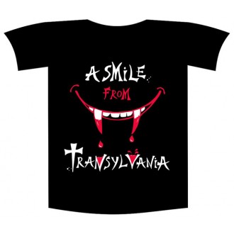 Tricou imprimat "Smile from Transylvania"