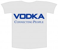 Tricou imprimat "Vodka"