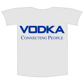 Tricou imprimat "Vodka"