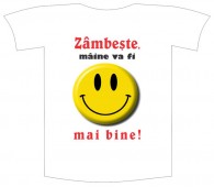 Tricou imprimat "Zambeste"