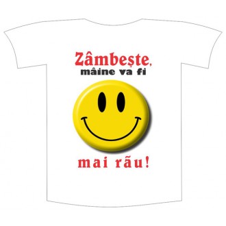 Tricou imprimat "Zambeste"